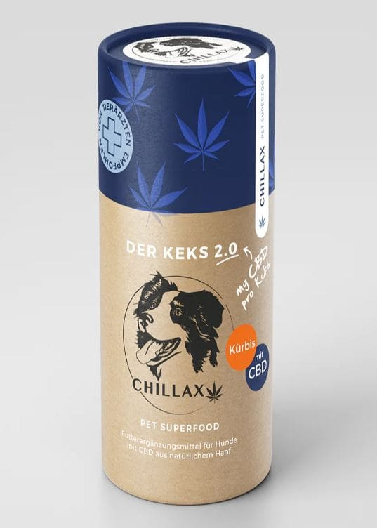 Hundekekse - Kürbis-Huhn - 2 mg CBD - Total 480 mg CBD